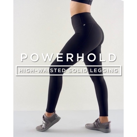 NWT FABLETICS On The Go Black Leggings compressive 2 pockets  Xs - Picture 3 of 7